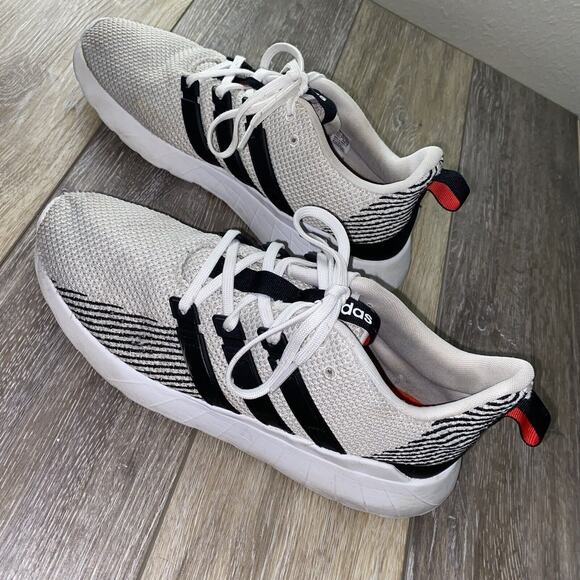 Adidas F36241 Mens US Size 9.5 Questar Flow White Black Sneakers Shoes - Picture 8 of 11